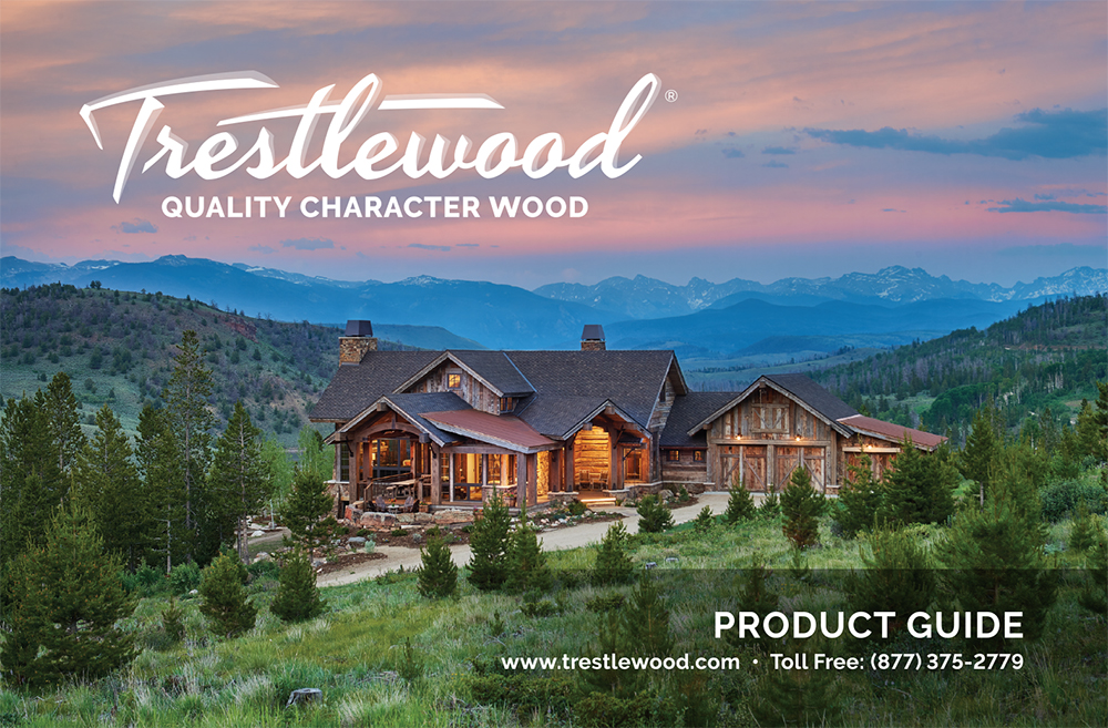 trestlewood product guide designed by john taylor home builder designs