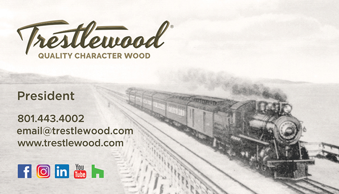 Trestlewood Business Card