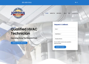 Jordan HVAC Service home page